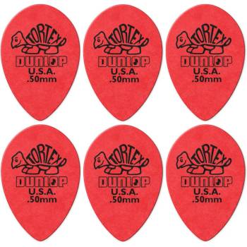 Dunlop 423R 0.50 Small Tear Drop 6 Перце за китара (423R50-6PACK-SET)