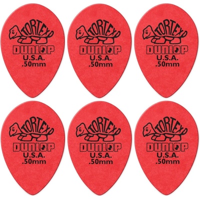 Dunlop 423R 0.50 Small Tear Drop 6 Перце за китара (423R50-6PACK-SET)
