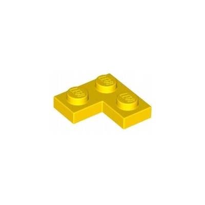 LEGO® 2420 Žltá rohová platnička 2x2