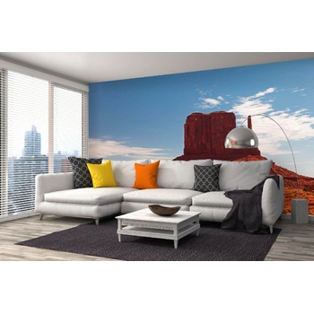 DIMEX ART s. r. o Самозалепваща се флизелинова фототапета скални върхове 375 x 250 см