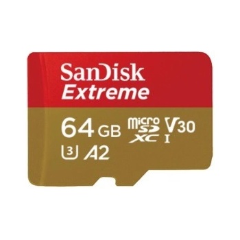 SanDisk microSDXC 64 GB UHS-I U3 SDSQXAF-064G-GN6AA