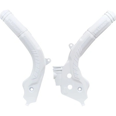 Rtech protektory rámu KTM SX/SX-F 16-18 Husqvarna TC/FC 16-18 sada biele