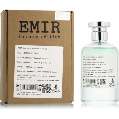Emir Ultra Citrus Factory Edition parfémovaná voda pánská 100 ml