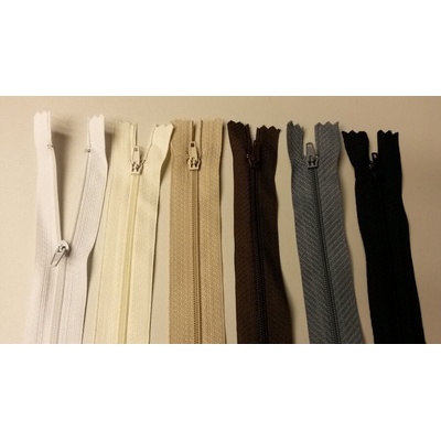 Bytema Zip spirálový 3mm, nedělitelný, délka 40 cm béžový 307