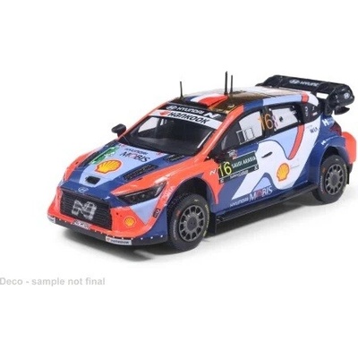 Hyundai i20 N Rally1 Rally Saudi Arabia 2025 16 Fourmaux CoriaIXO 1:43