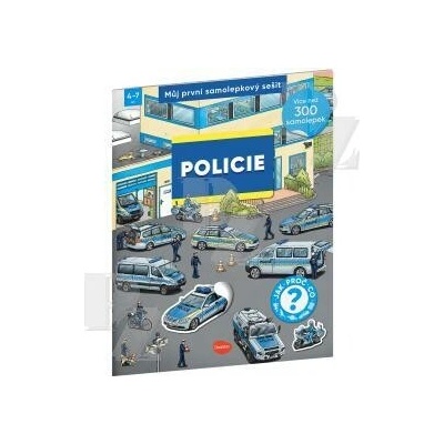 Presco Group samolepková knížka policie