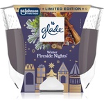 Glade Winter Fireside Nights ароматна свещ 204 гр