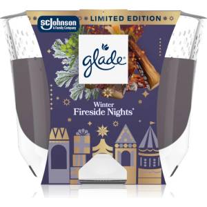Glade Winter Fireside Nights ароматна свещ 204 гр