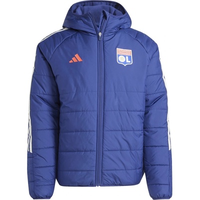 adidas Мъжко яке Adidas Olympique Lyonnais Winter Jacket Mens - Midnight Indigo