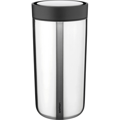 Stelton Термочаша To-Go Click с двойни стени от стомана 400 мл стоманена (685)