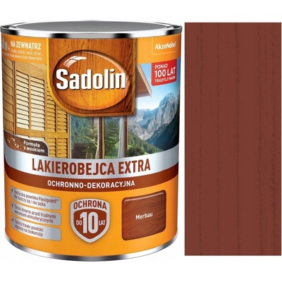SADOLIN EXTRA 0,75L LAZUROVACÍ LAK NA DŘEVO MERBAU