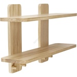 EGLO 424555 - Стенна полица MAINTIMBATO 32x60 cm дъб (EG424555)