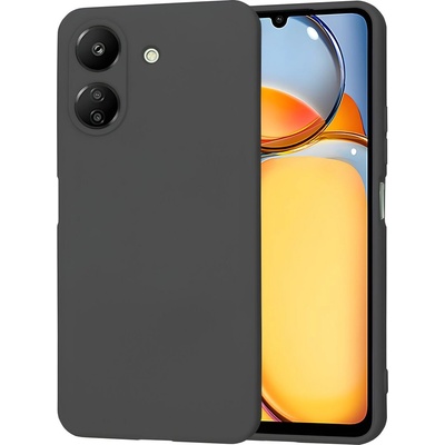 Techsuit Silikоново Меко калъфче TPU за Xiaomi Redmi 13C 4G/Poco C65 - Черен KP36659 (36659)
