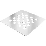 Mexen Stone+ плочка за душ кабина, инокс - 44910001 (44910001)