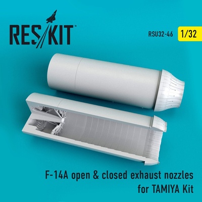 Tamiya Reskit F-14ATomcat open & closed exhaust nozzles kit 1:32
