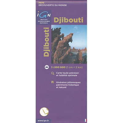 mapa Djibouti 1:200 t.