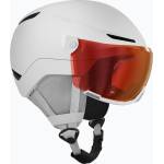 Atomic Детска скиорска каска Atomic Revent Visor Jr white heather/red flash