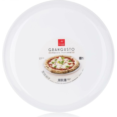 Plochý talíř Bormioli Rocco Grangusto bílý 33,5 cm