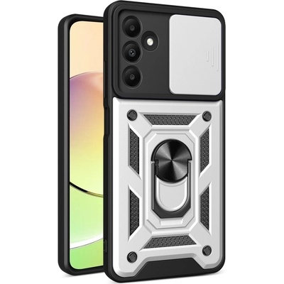 PROTEMIO 70572 RING CAMERA Kryt s držiakom pre Samsung Galaxy A15 / A15 5G strieborné – Hledejceny.cz