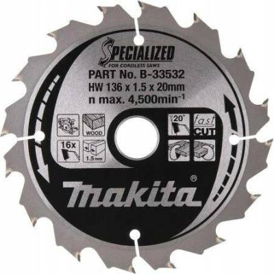 Řezný kotouč Makita B-33532 136 x 20 mm