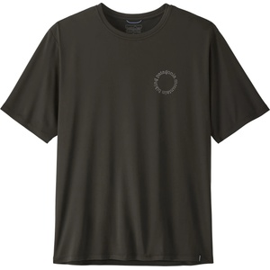 Patagonia Мъжка спортна тениска Patagonia Cap Cool Daily Shirt Spoke Stencil Sport shirt - Black - размер XS (216-7991-0111)
