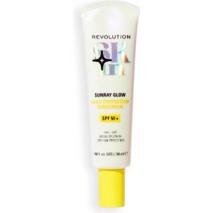 Revolution Beauty Skincare Sunray Glow Daily Protection Sunscreen SPF 50+ with Vitamin C 50 ml