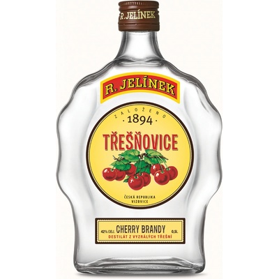 R. Jelínek Třešňovice 45% 0,5 l (holá láhev)