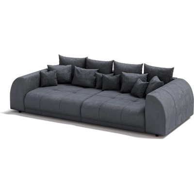 ROPEZ Тъмносив диван от рипсено кадифе 310 cm Vanessa - Ropez (Vanessa Sofa 310 cm tk. Lincoln 90)