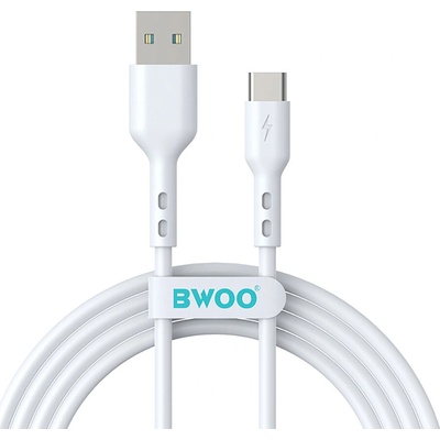 Bwoo BO-X172C USB A-USB C, 3A, 1m, bílý