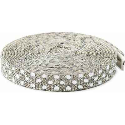 Samolepiace ozdobná páska Cake Star s kamienkami na tortové podložky 2 (12 mm x 2,74 m)