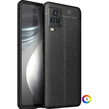 Image 1 of vivo iQOO 7 Удароустойчив Litchi Skin Калъф и Протектор