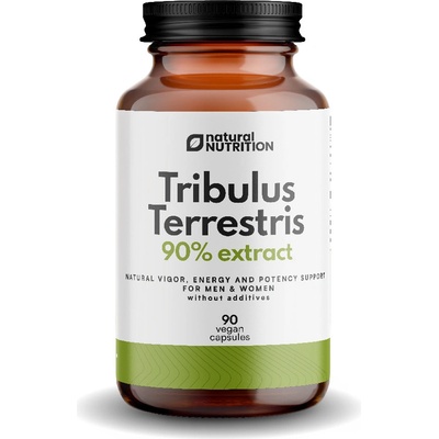 Natural Nutrition Tribulus Terrestris 90% Full-Spectrum extrakt kapsuly 90 kapsúl