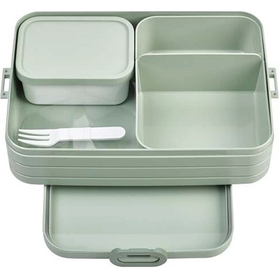 Mepal Take a Break - veľká obedová krabička typu bento, 1500 ml Šalviová