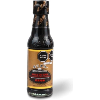 PEARL RIVER BRIDGE Sójová omáčka hubová tmavá Premium 150 ml