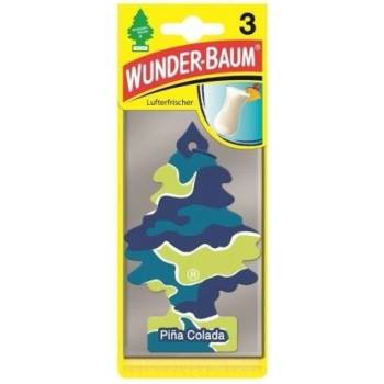 Wunder-Baum Ароматизатори за кола борче wunder-baum pina colada 3бр (7612720758715)