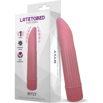 LATETOBED Vícerychlostní stimlátor Nyly Pink