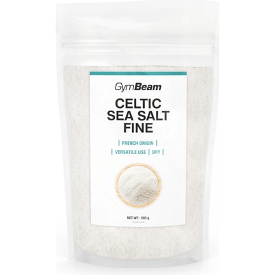GymBeam Keltská morská soľ 500 g