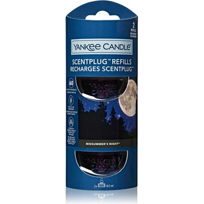 Yankee Candle Náhradní náplň do elektrického difuzéru Organic Kit Midsummer Night 2 x 18,5 ml
