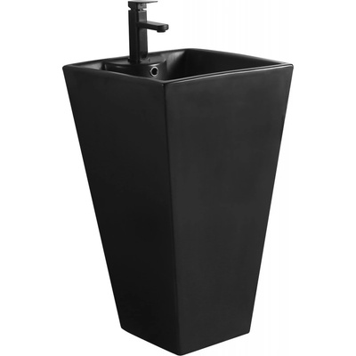 Mexen Pia свободно стояща мивка 47 x 47 см, черен мат - 26104770 (26104770)