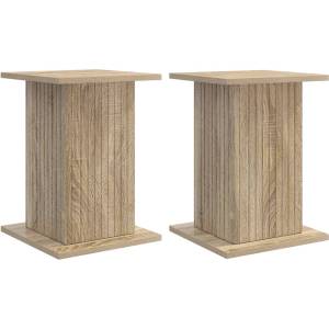 vidaXL Стойка за растения 2 бр. Дъб сонома 30, 5 x 30 x 43 см (899803)