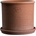 Bergs Potter Саксия Modena с поставка 20 см розова (MOR20S)