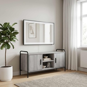 vidaXL ТВ шкаф 99 x 33 x 50 см Сив Сонома Инженерна дървесина (8013707)