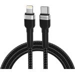 Wozinsky Кабел Wozinsky WNBCL2, Lightning / USB-C, PD 30W, 2m, черен (WNBCL2)