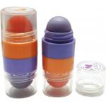 BELSUN Sunlip FP-20 3.2ml*2 Orange + Blueberry lip stick - Clear (Multicolor)