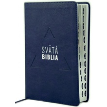 Biblia, Roháček, štandardný formát, tmavomodrá, s indexmi 2020