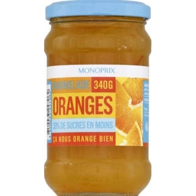 Monoprix Marmeláda pomerančová light 340 g