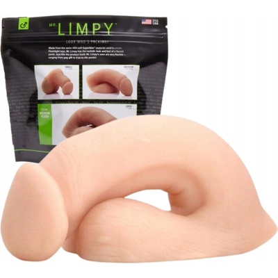 Fleshlight Mr. Limpy veľké realistické dildo telová farba