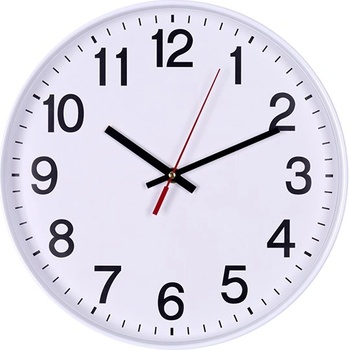 Office products Стенен часовник DONAU 34 cm бял U13223411-14 (U13223411-14)