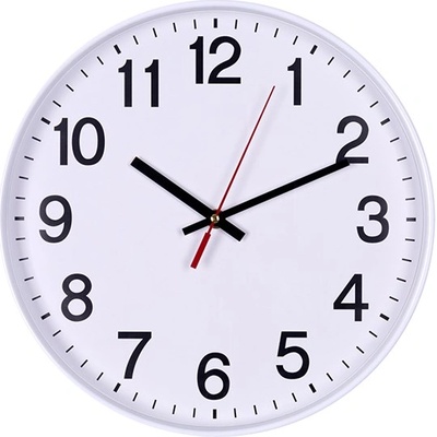 Office products Стенен часовник DONAU 34 cm бял U13223411-14 (U13223411-14)