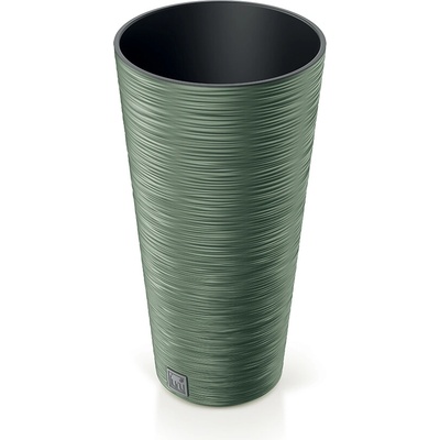 PROSPERPLAST Kvetináč FURU SLIM 30cm zemito zelený